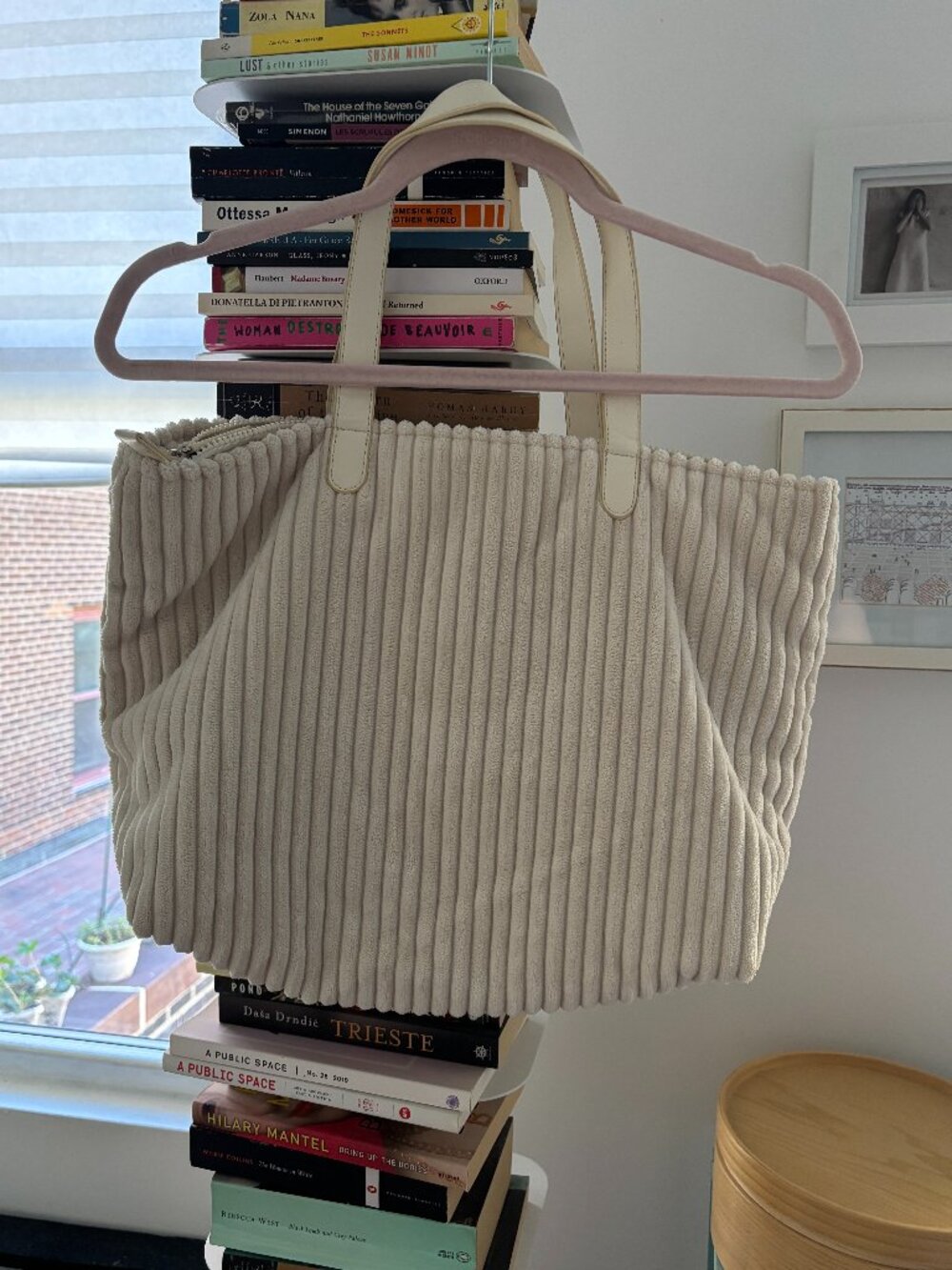 See by Chloé ivory velvety fall bag with original dust bag - Picture 3 of 12
